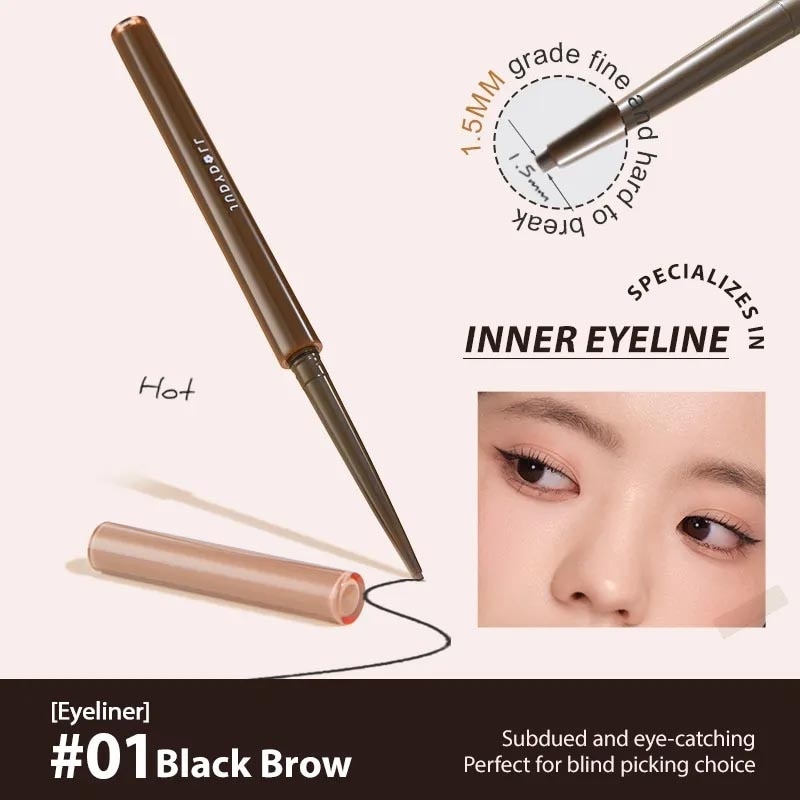 Judydoll Slim Gel Eyeliner #01 Black Brown 0.06g