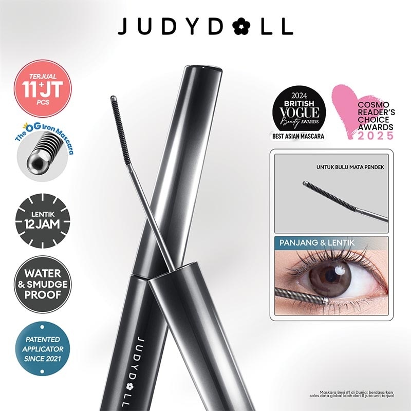Judydoll Fine Curling Mascara #01 Black 3g