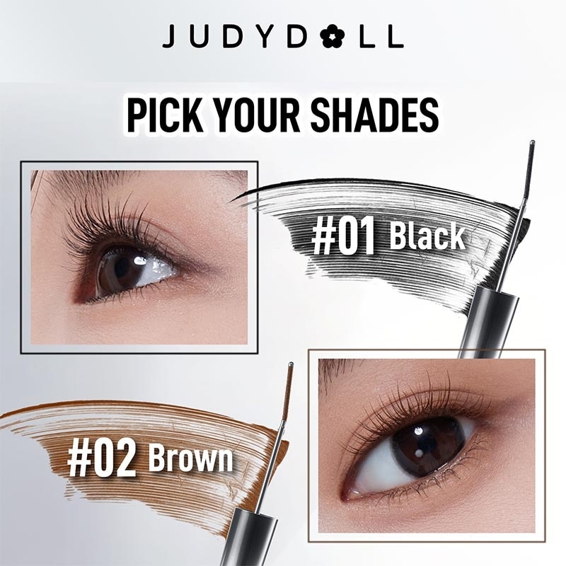 Judydoll Fine Curling Mascara #01 Black 3g