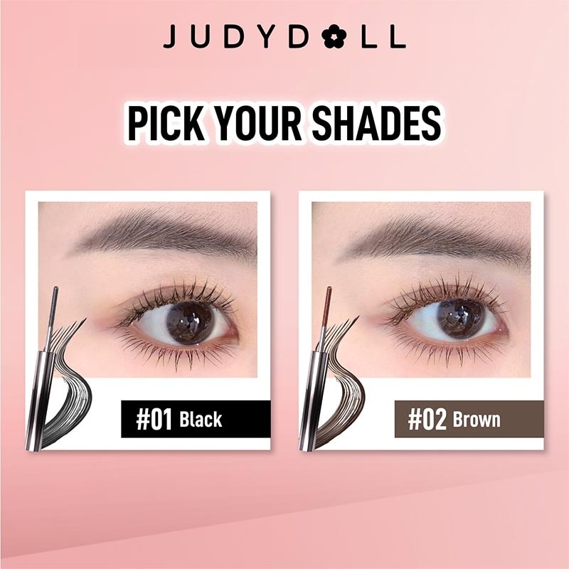 Judydoll Iron Mascara #02 Brown 2g