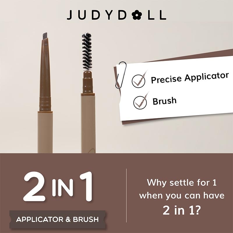 Triangular Eyebrow Pen #02 Natural Brown