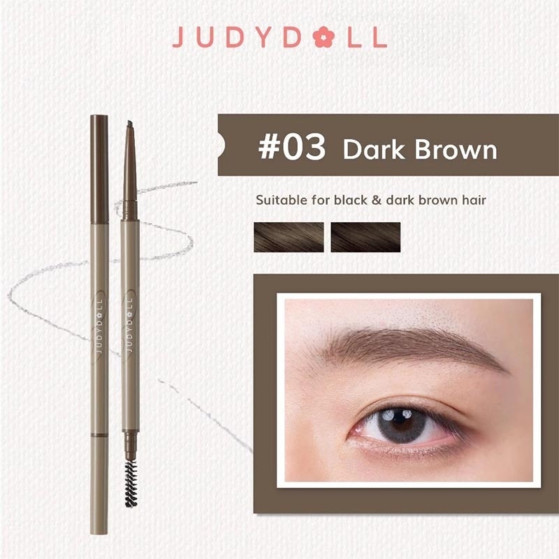 Judydoll Triangular Eyebrow Pencil #03 Dark Brown 80mg