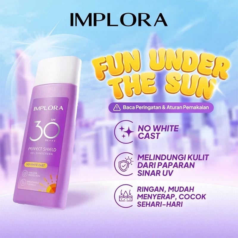 Implora Perfect Shield Gel Sunscreen SPF 30 PA +++ 50ml