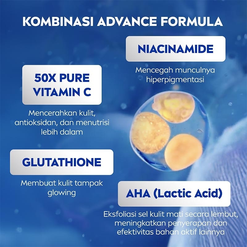 Nivea Body Serum Extra Bright C&AHA Skin Renewal 170ml