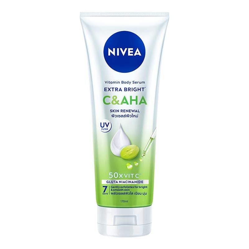 Nivea Body Serum Extra Bright C&AHA Skin Renewal 170ml