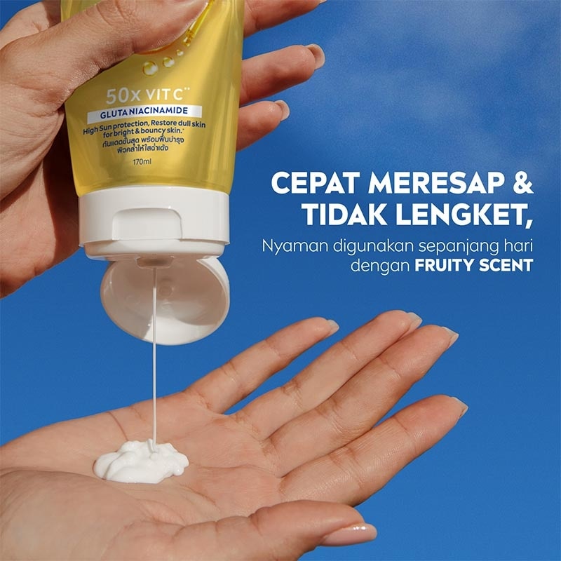 Nivea Body Serum Extra Bright Super C+ SPF 50+ PA+++ 170ml