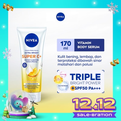 NIVEA Nivea Body Serum Extra Bright Super C+ SPF 50+ PA+++ 170ml