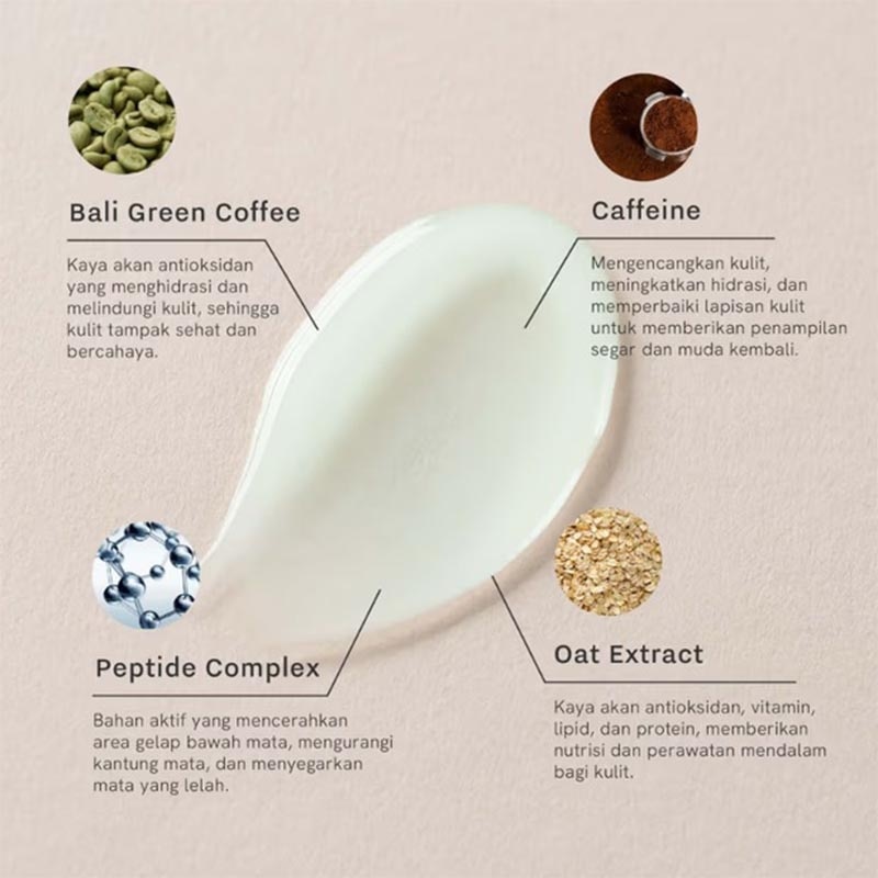 From This Island Bali Green Coffee Espresso Eye Cream 35ml