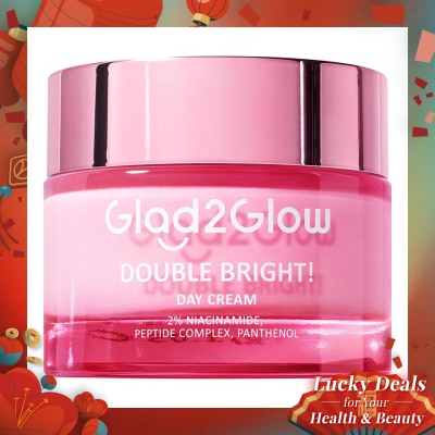 GLAD2GLOW Glad2Glow Double Bright Day Cream 30g