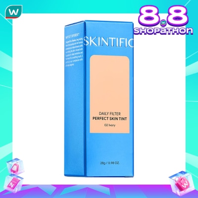 SKINTIFIC Skintific Daily Filter Perfect Skin Tint 02 Ivory 28g