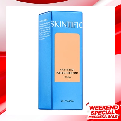 SKINTIFIC Skintific Daily Filter Perfect Skin Tint 04 Beige 28g