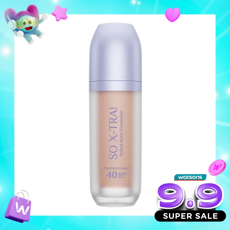 So X-TRA! Hybrid Matte Foundation Peptides Infused SPF 40 PA++ C20 - Sand 38ml image
