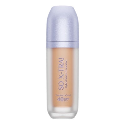 MOTHER OF PEARL So X TRA! Hybrid Matte Foundation Peptides Infused SPF 40 PA++ W21 Latte 38ml image