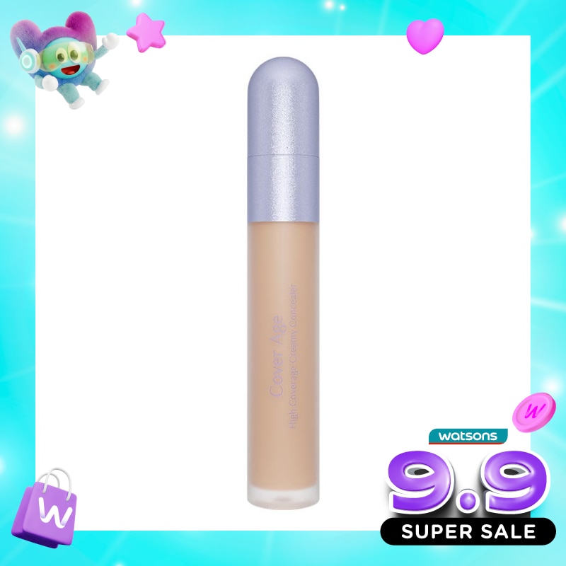 Cover Age High Coverage Creamy Concealer W20 - Cinnamon 6.8g image