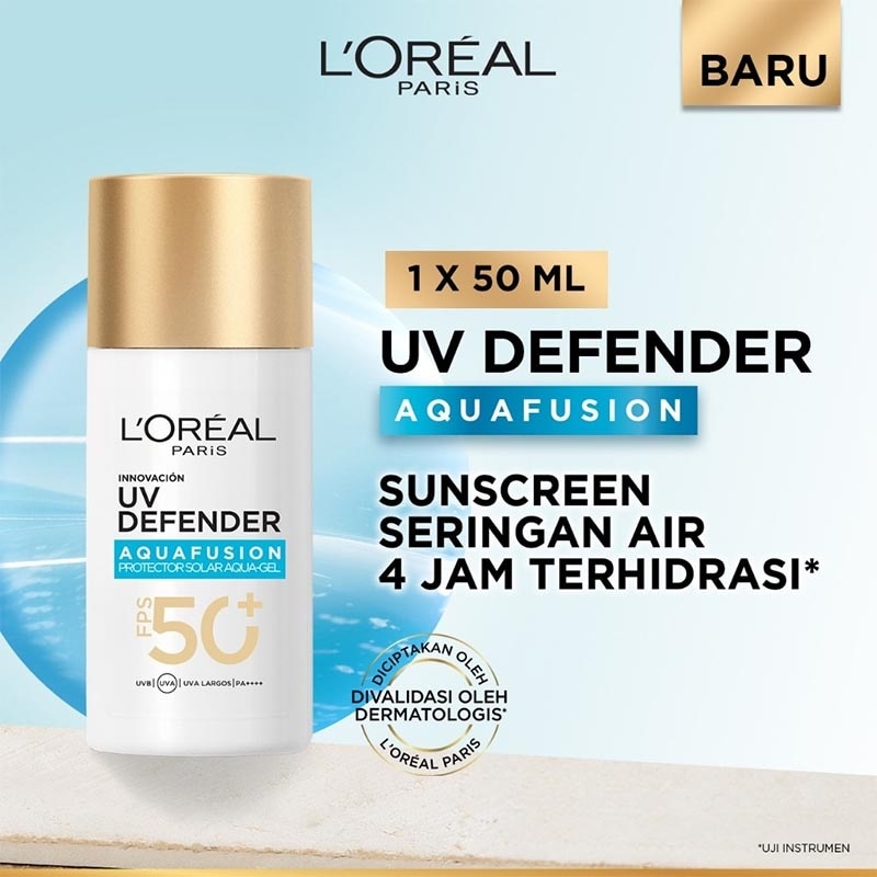 UV Defender Aquafusion Daily Water Gel Sunscreen SPF50+ PA++++ 50ml