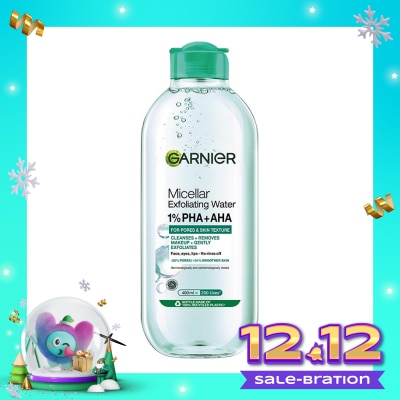 GARNIER Micellar Peeling Water 1% AHA + PHA 400ml