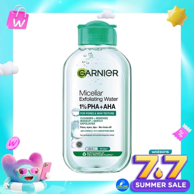 GARNIER - Micellar Peeling Water 1% AHA + PHA 125ml