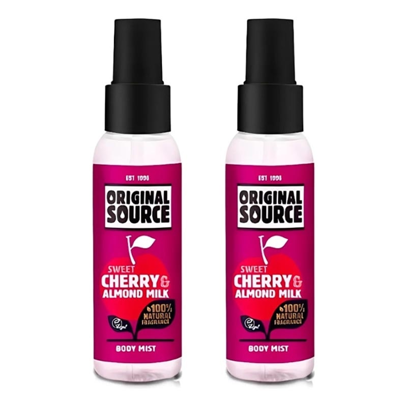 [Twinpack] Original Source Body Mist - Cherry & Almond 100ml