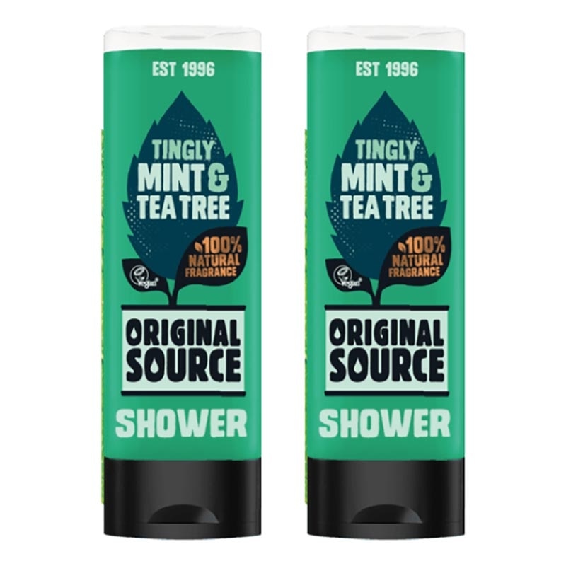 [Twinpack] Original Source Body Wash - Mint & Tea Tree 250ml