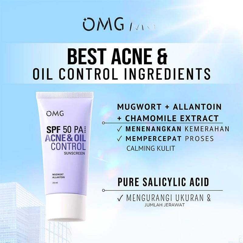 Acne & Oil Control UV Barrier Sunscreen SPF50 PA++++ 25ml image