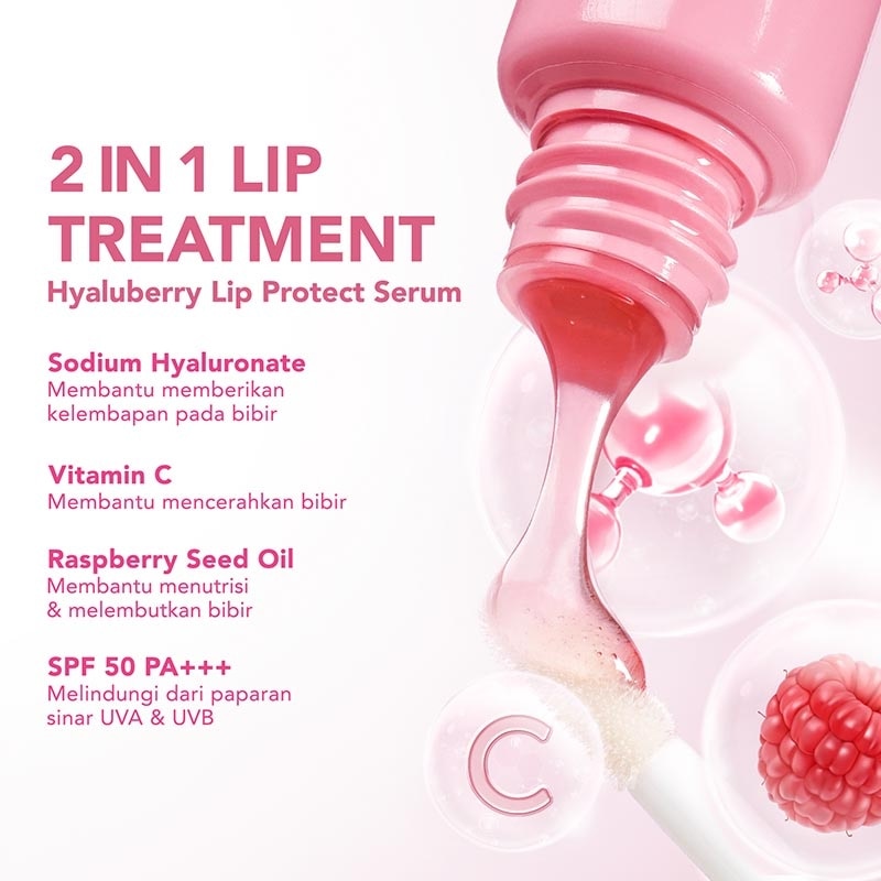 Hyaluberry Lip Serum SPF 50 PA+++ 10ml