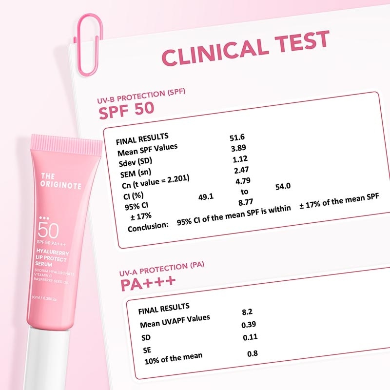 Hyaluberry Lip Serum SPF 50 PA+++ 10ml