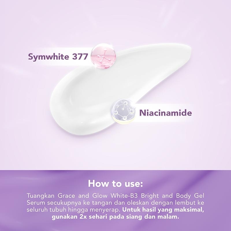 White-B3 Bright Body Gel Serum 150ml