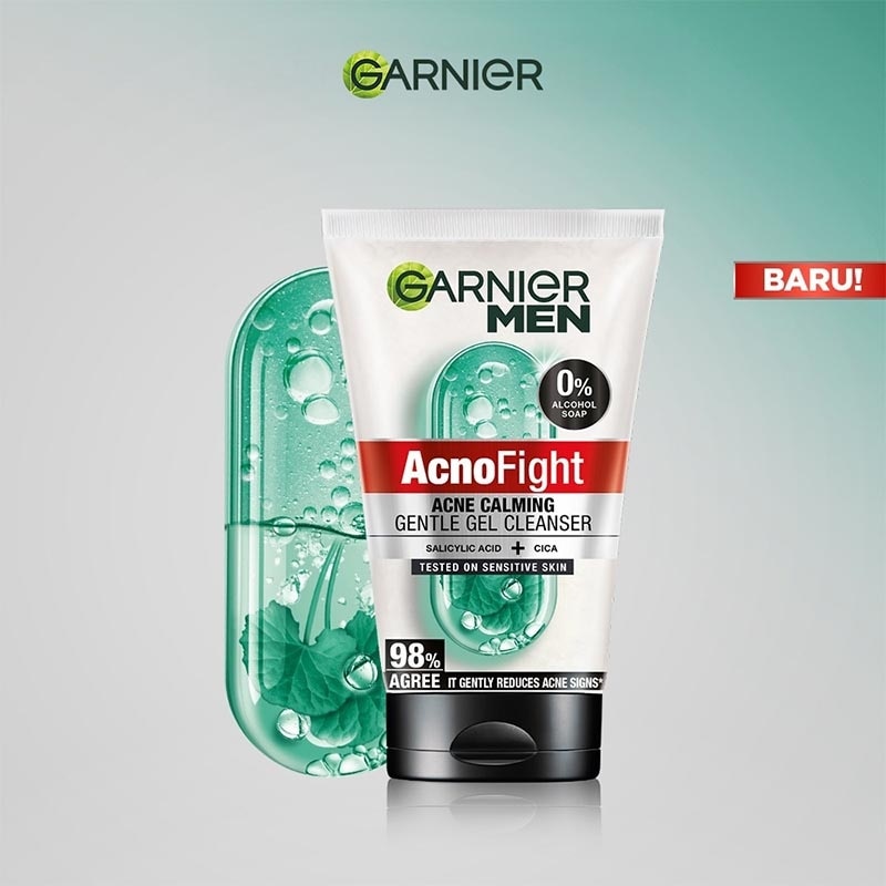 Men AcnoFight Acne Calming Gentle Low PH Gel Cleanser 100ml