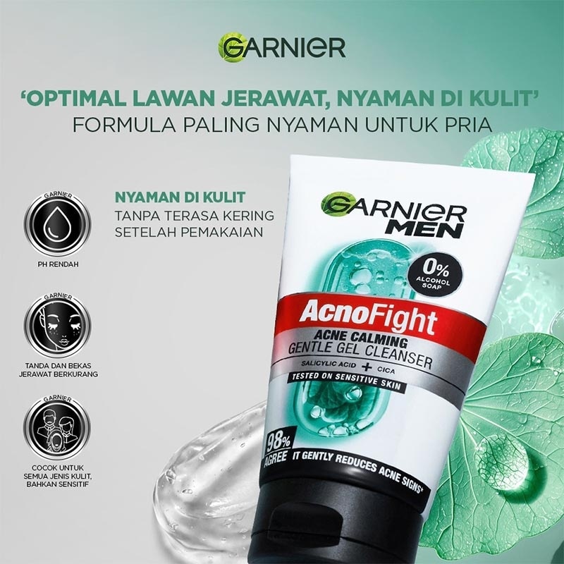 Men AcnoFight Acne Calming Gentle Low PH Gel Cleanser 100ml