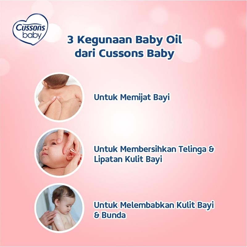 [Twinpack] Cussons Baby Oil - Soft & Smooth 100ml