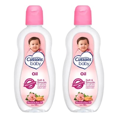 Cussons [Twinpack] Cussons Baby Oil - Soft & Smooth 100ml