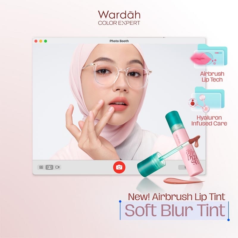 Wardah Airbrush Lip Tint 02 Persimoon 3g