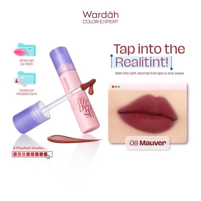 WARDAH Wardah Airbrush Lip Tint 08 Mauver 3g