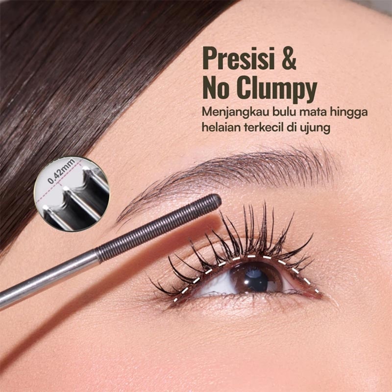 Wardah Anti-Gravity Iron Mascara 3g