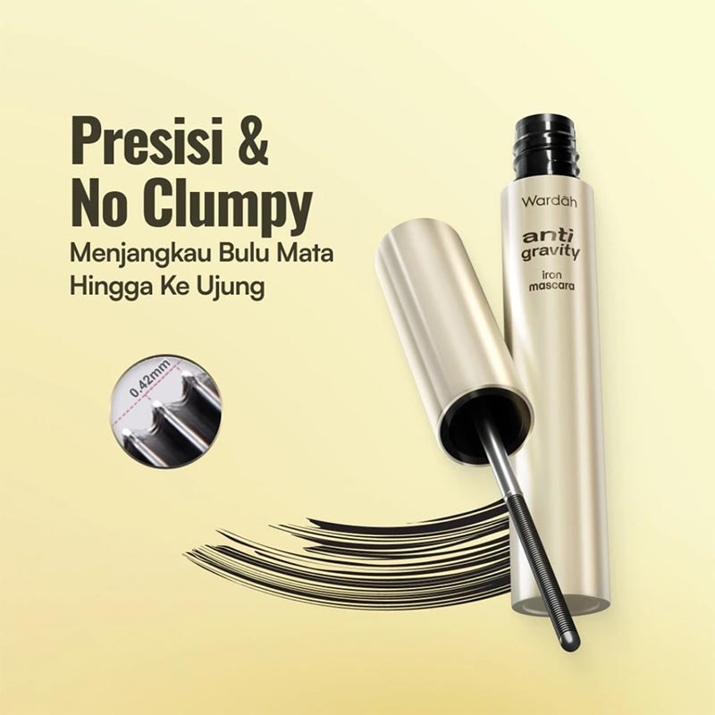 Wardah Anti-Gravity Iron Mascara 3g