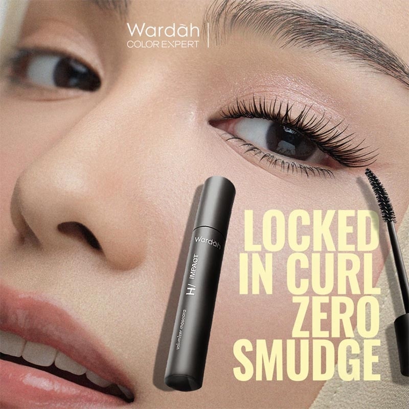 Wardah Hi-Impact Volumizer Mascara 6.5g