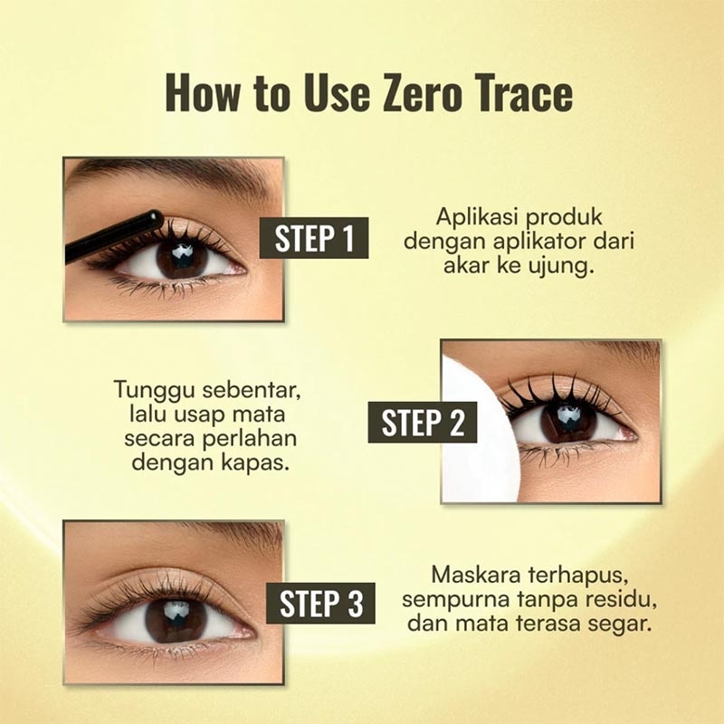 Wardah Zero Trace Mascara Remover 5.5g