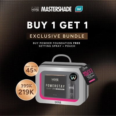 MAKE OVER [BUY 1 GET 1] Make Over Powerstay Matte Powder Foundation FREE Setting Spray - N30 Natural Beige