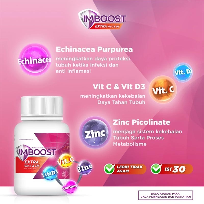 Extra Vit C & D3 Tablet 30'S