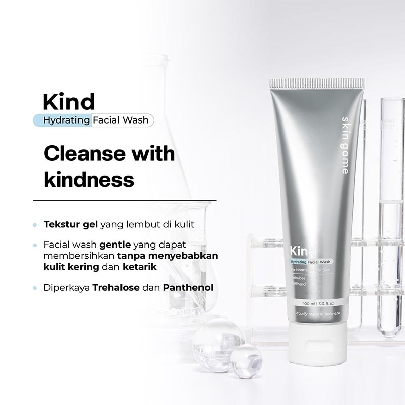 Skin Game Kind Hydrating Facial Wash 230ml