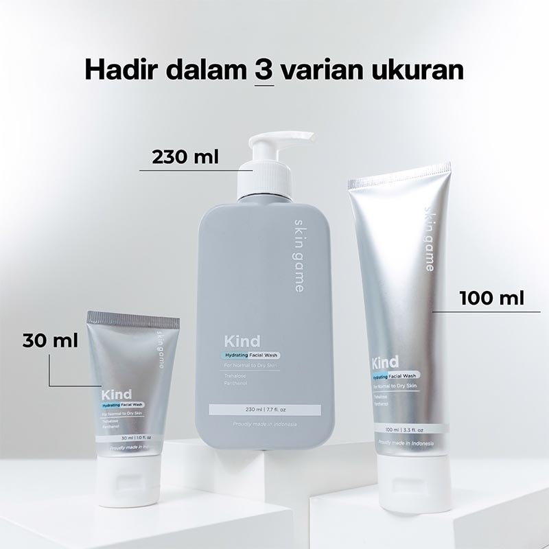 Skin Game Kind Hydrating Facial Wash 230ml