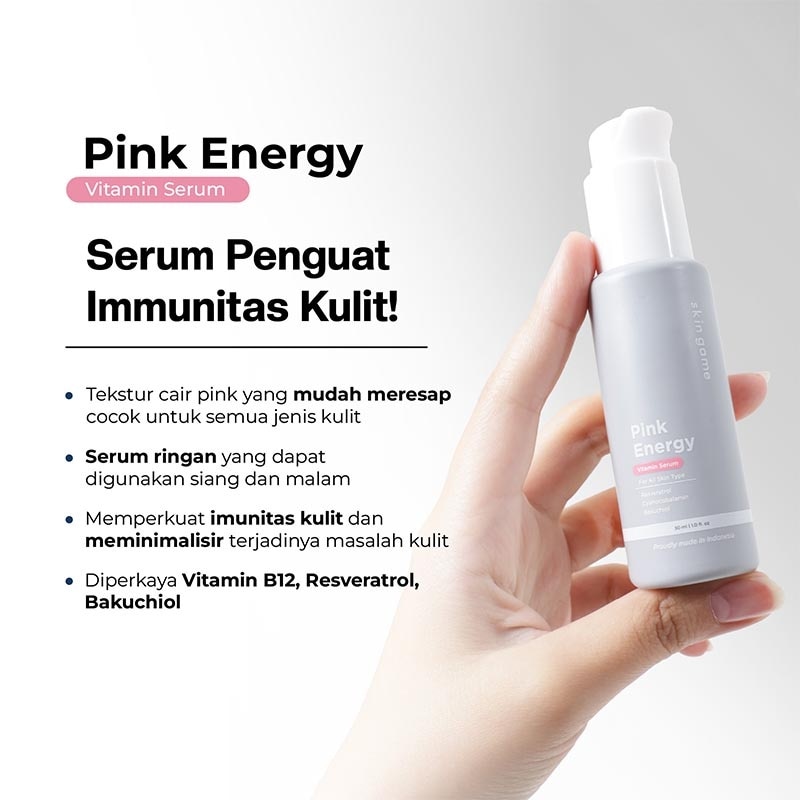 Skin Game Pink Energy Vitamin Serum 30ml