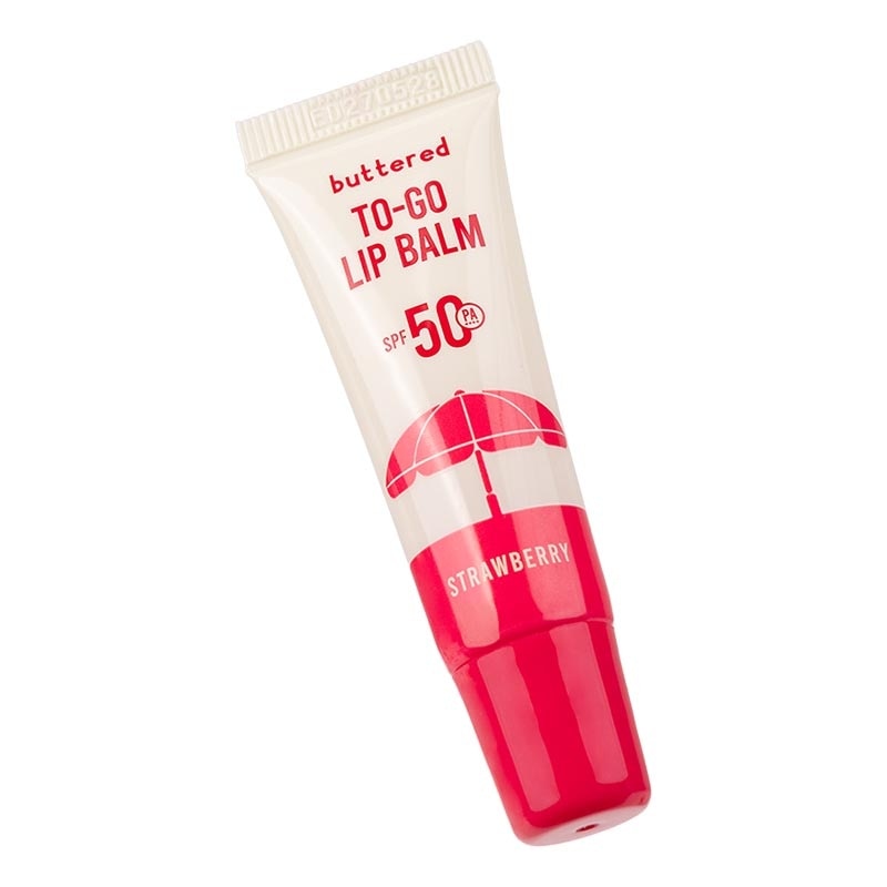 Buttered To Go Lip Balm Strawberry SPF 50 PA++++ 8ml