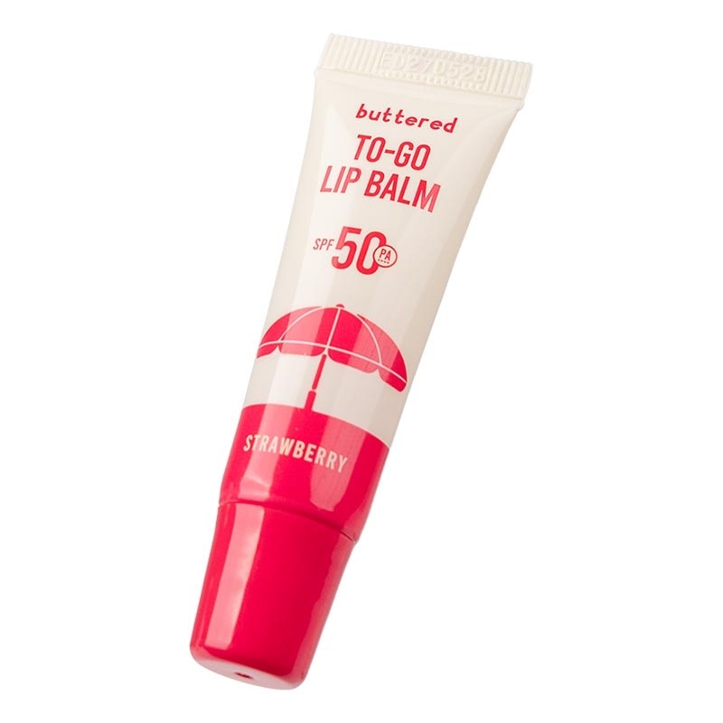 Buttered To Go Lip Balm Strawberry SPF 50 PA++++ 8ml