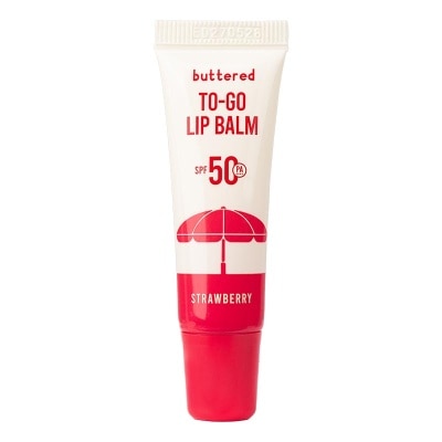 BUTTERED Buttered To Go Lip Balm Strawberry SPF 50 PA++++ 8ml