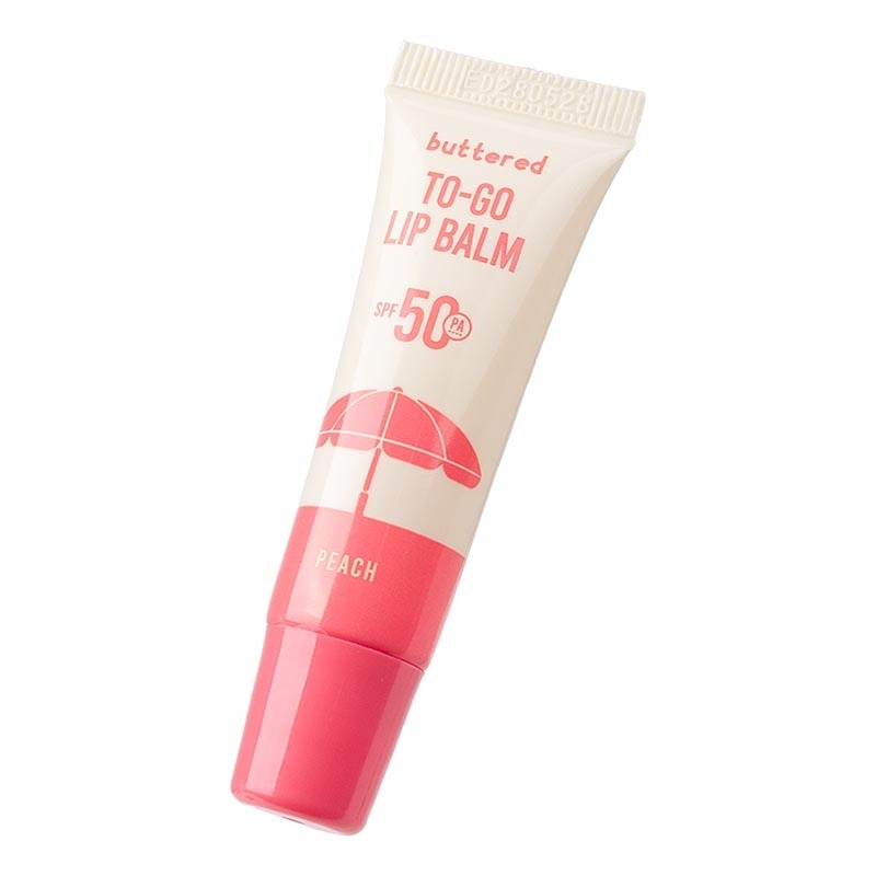 Buttered To Go Lip Balm Peach SPF 50 PA++++ 8ml