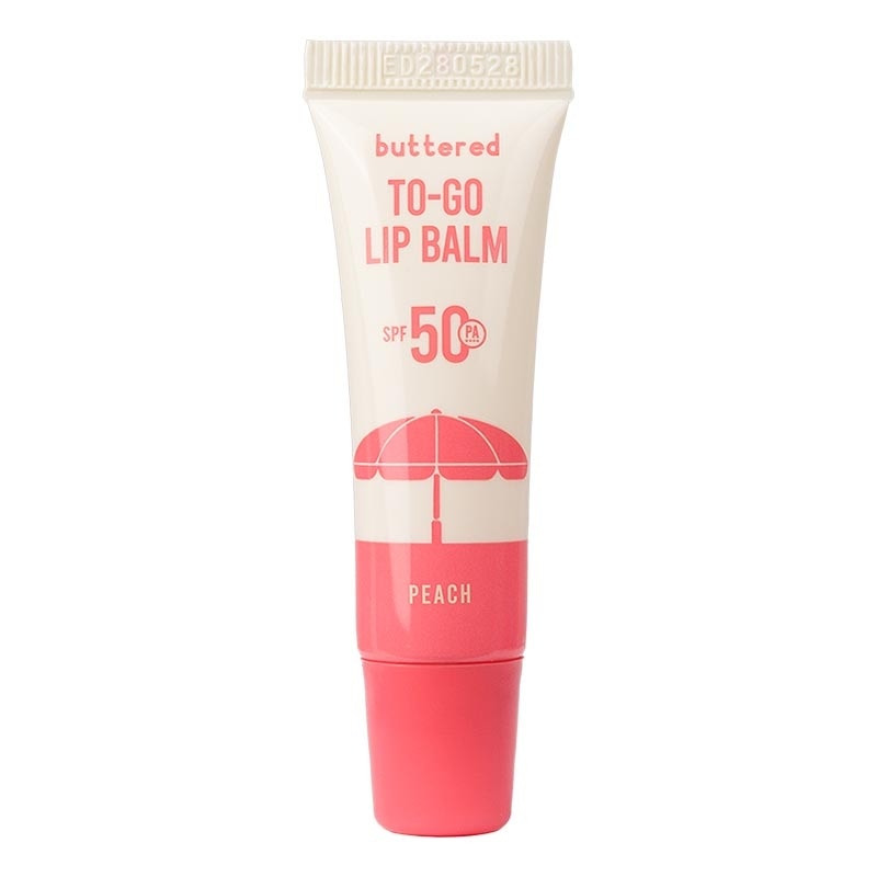 Buttered To Go Lip Balm Peach SPF 50 PA++++ 8ml
