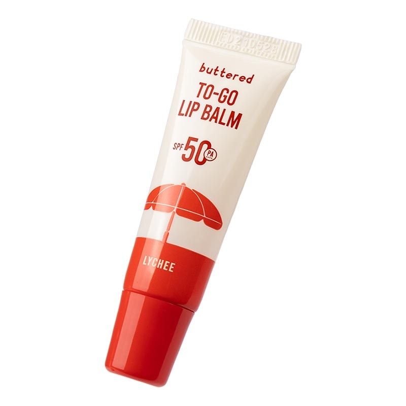 Buttered To Go Lip Balm Lychee SPF 50 PA++++ 8ml