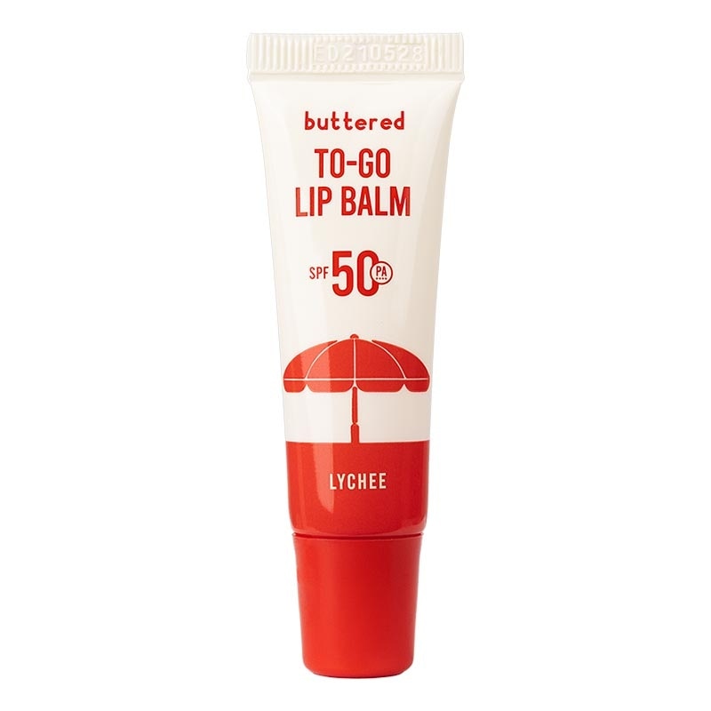 Buttered To Go Lip Balm Lychee SPF 50 PA++++ 8ml