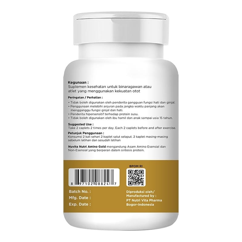 Nutri Amino Gold Kaplet 30'S